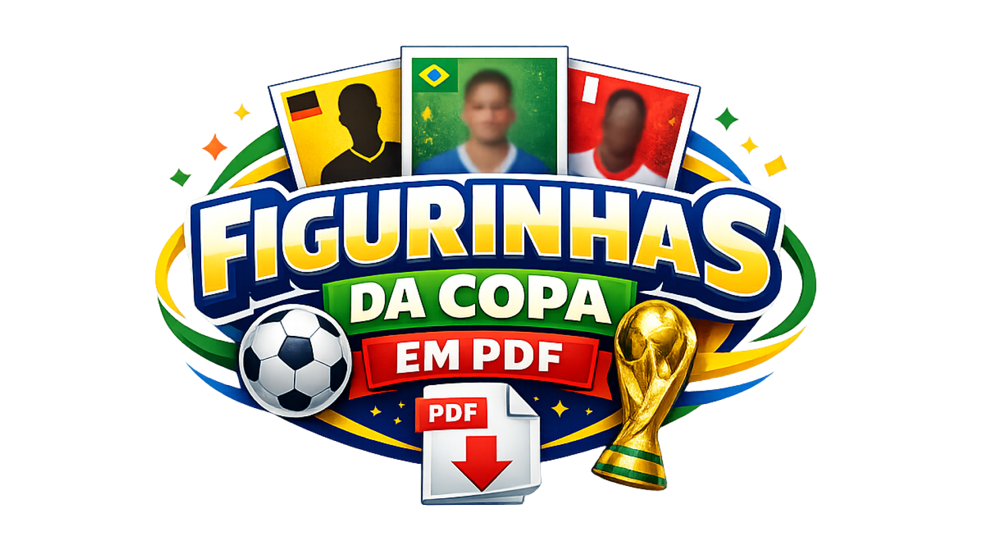 Prévia do pacote Cromos do Mundial em PDF