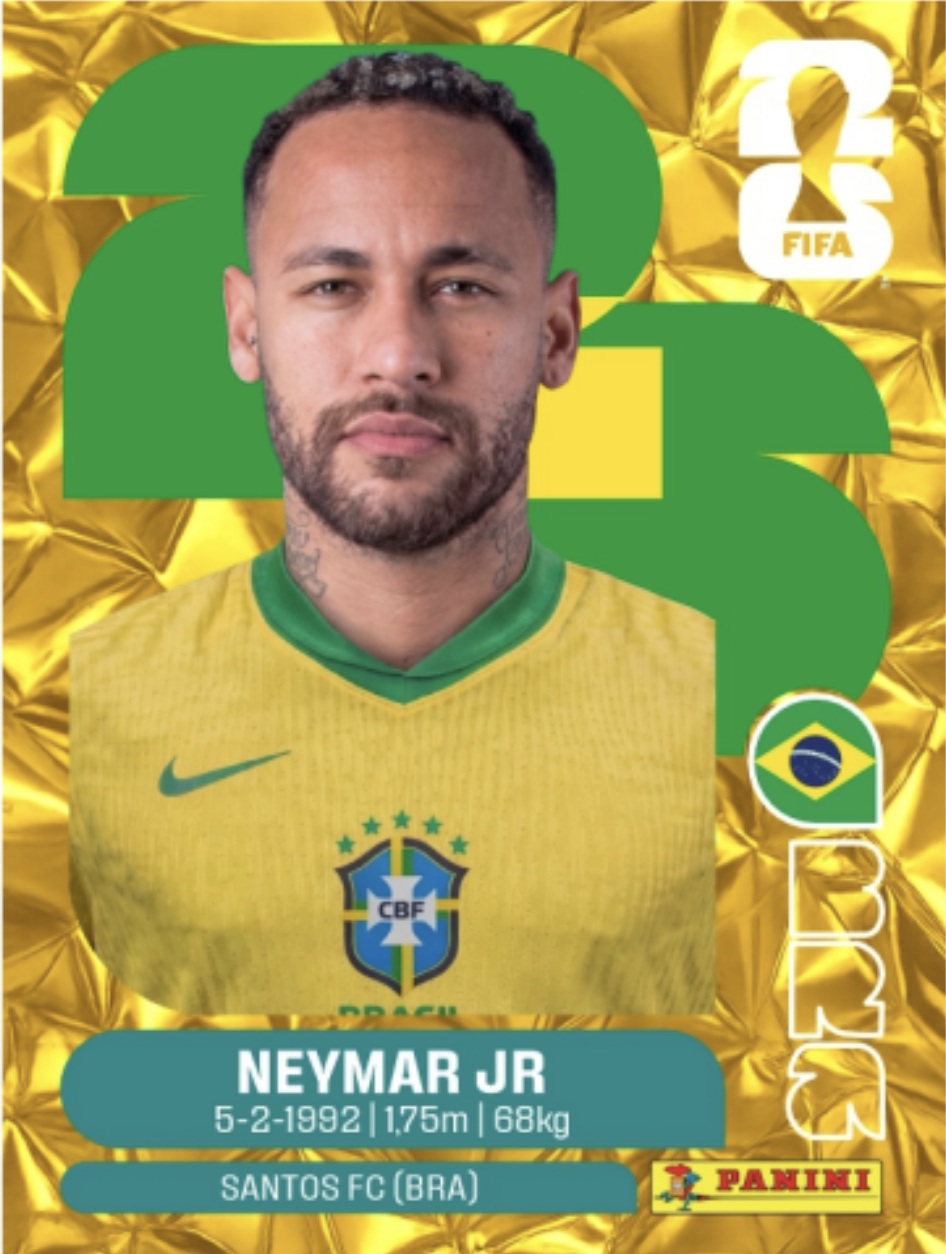 Cromo do Neymar Jr